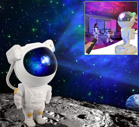 4530 Robot Sky Space Stars Light Astronaut Galaxy Projector Night Lamp Bedroom Kids Projector Remote Control Star Projector Will Take Childrens To Explore The Vast Starry Sky For Adults Raksha Bandhan Diwali Gift